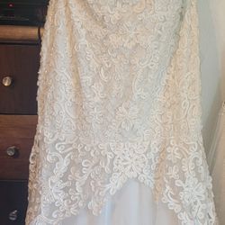 Wedding Dress Off White Size L