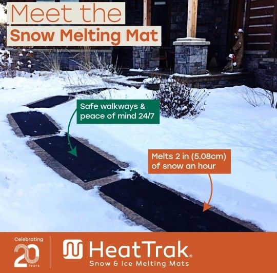 Heated Snow & Ice Melting Stair Mats - $375 (Commerce City CO)