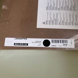 IKEA LAGKAPTEN Black Desk Top