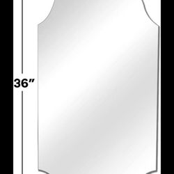 Wall Mounted Mirror, 20"x36"