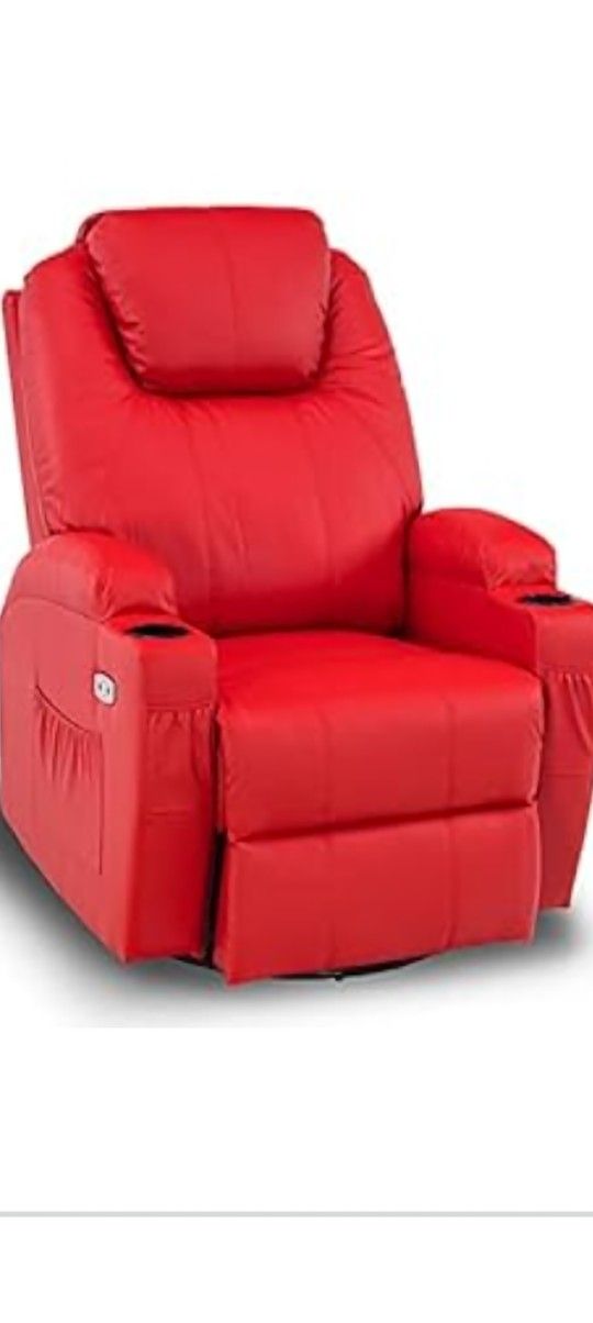 Red Leather Chair
