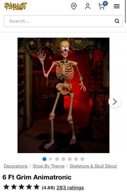 Spirit Halloween Grim NEW IN BOX