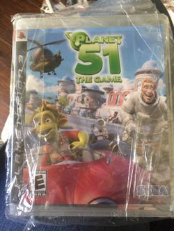 Planet 51 PS3 game $6