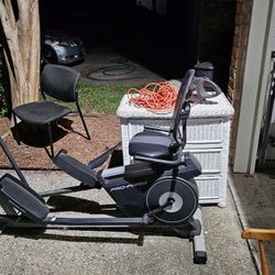 Elliptical And Rowing Machine