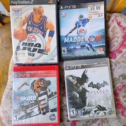 PS3/PS2 Games 