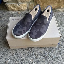 Rothy’s grey camo Slip On