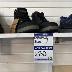 Dewalt Work Boots Size 7 