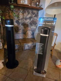 Pelonis 40-inch Tower Fan With Remote Control, brand new sealed