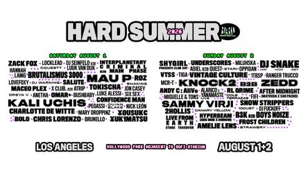 Hard Summer 2day pass GA