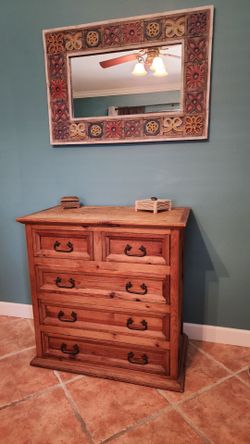 Mexican style heavy wood