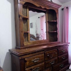 Bed , Vanity , 2 Drawers 