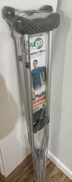 New Hugo Crutches For 5’2”-5’10” Person