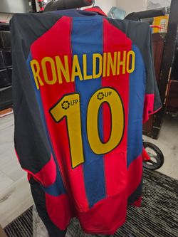Ronaldinho First Year Barcelona jersey