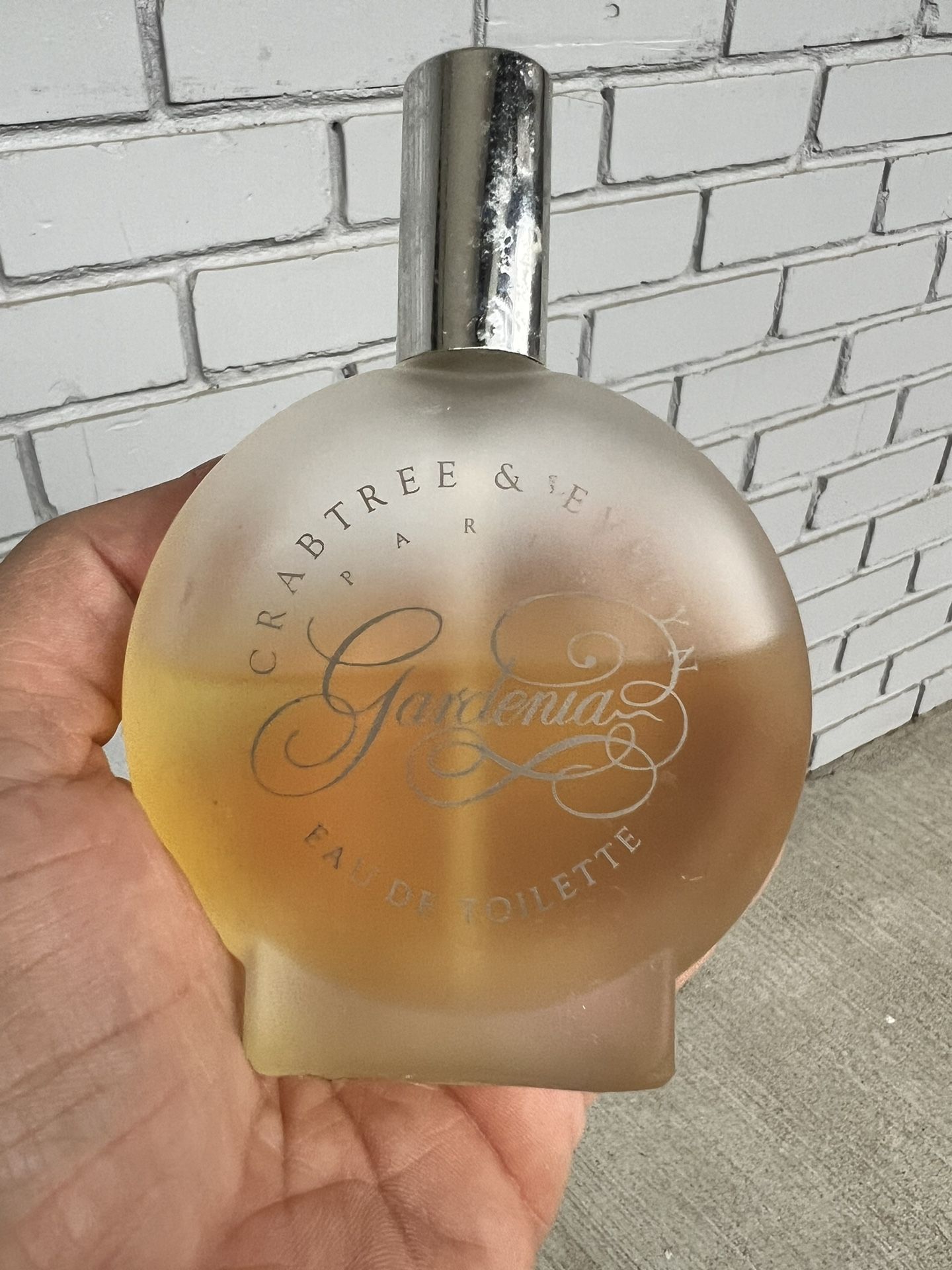 VINTAGE Crabtree & Evelyn Paris Gardenia EDT Spray 100ml 3.5 Fl.oz 3.4 Oz Women