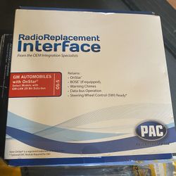 Car Radio Stereo Double Din Dash Kit Onstar Bose Harness for GM Chevy Pontiac 