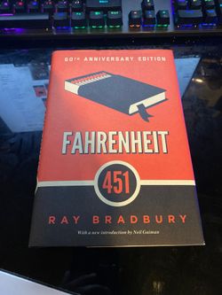 Fahrenheit 451 hardcover book