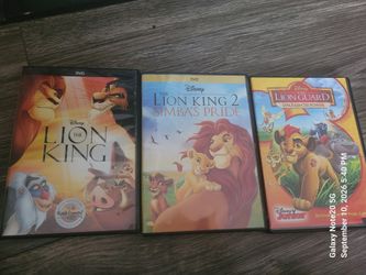 Lion king dvd bundle