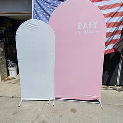 Decorative Arches With Spandex Covers