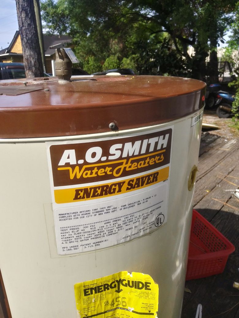AO Smith water heater