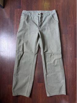 Green Carhartt pants