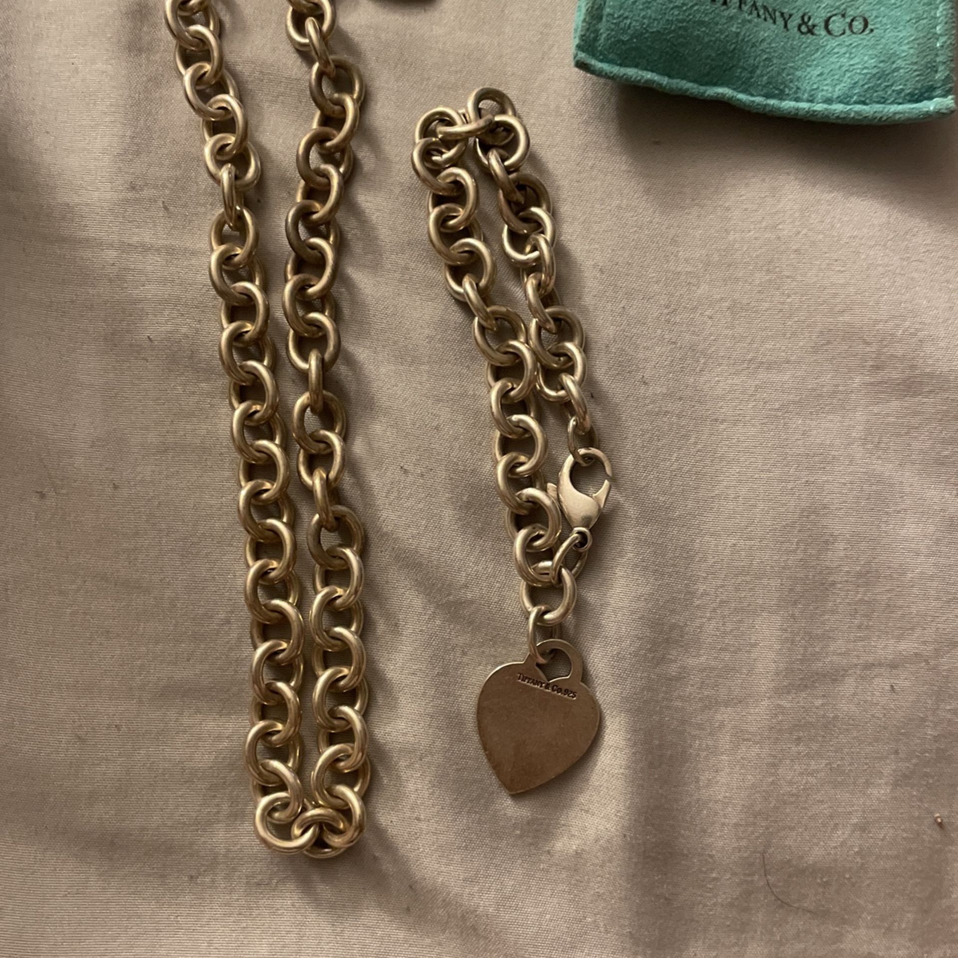 Vintage Tiffany & Co  Necklace /bracelet  Set 