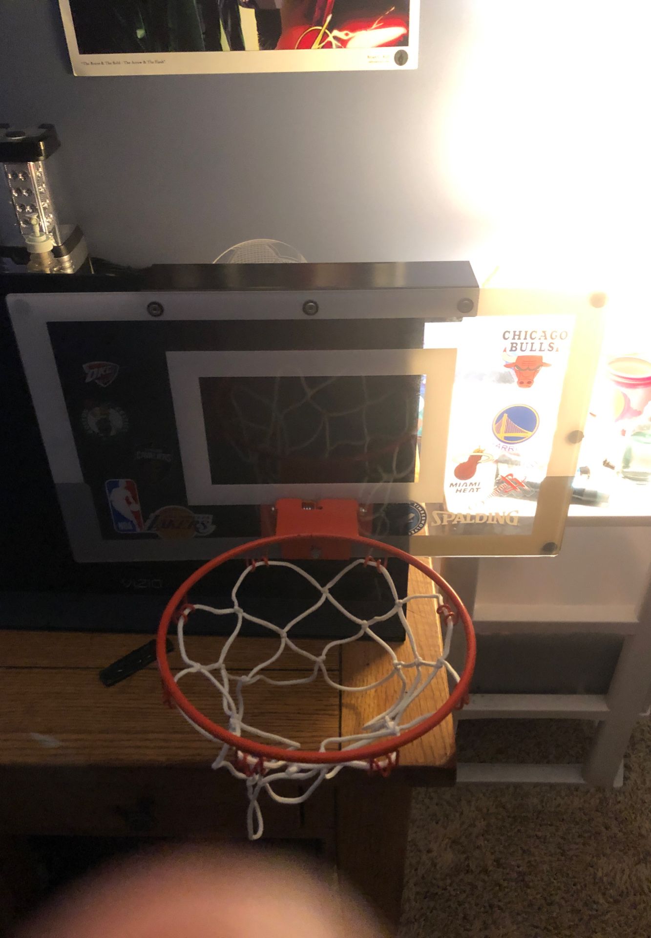 Spaulding min basketball hoop
