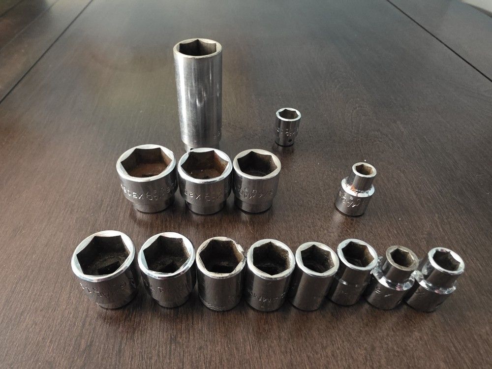 14 Pc Mac Tools Sockets