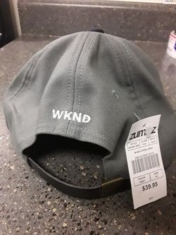 Rare Brand New w Tags $40 WKND strapback skateboard supreme hat 50% off!!