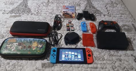Nintendo switch 73 game's 512gb