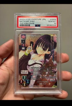 PSA 10 2023 Natsume Shiki Lycee Overture Yuz-Kira Rare