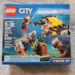 New Lego City Deep Sea Starter Sealed Set 60091
