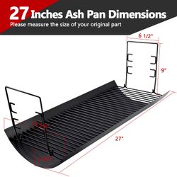 NEW 27” Ash Pan for Char-Griller (Fits 1224, 1324, 2121, 2222 & More) – 3 Available