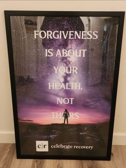 Forgiveness Poster- Celebrate Recovery