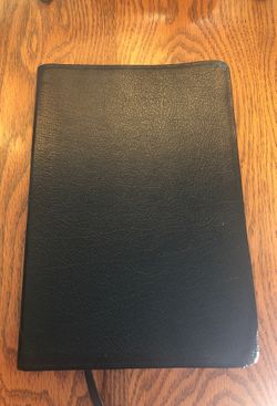 Black Leather TNIV thin Bible Zondervan Today’s New Testament Version