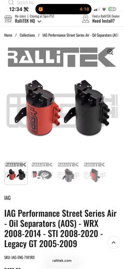 - WRX 2008-2014 - STI 2008-2020 - Legacy GT 2005-2009