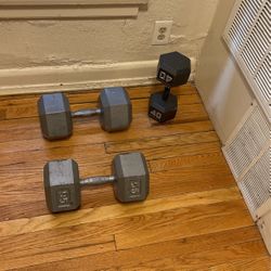 2- 95 Lbs and 1- 40 Lb Weight