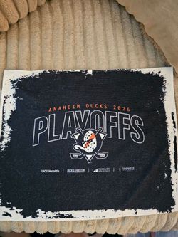 Anaheim ducks playoff towels