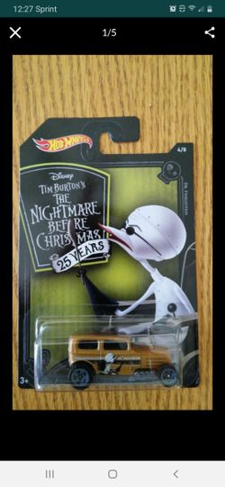 Hot Wheels Nightmare Before Christmas
