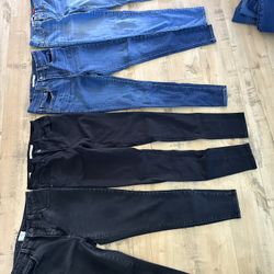 Levi's Tmetru celebrity women size 26-27 Skinny Jeans Lot 4 Jogging