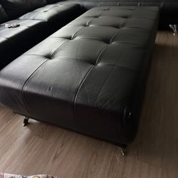 Black Ottoman 