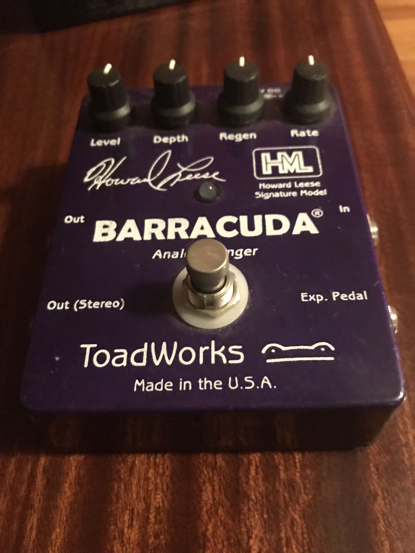 Flanger Guitar Effects Pedal by ToadWorks
