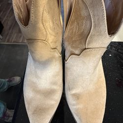 Western Style Ankle Boots 