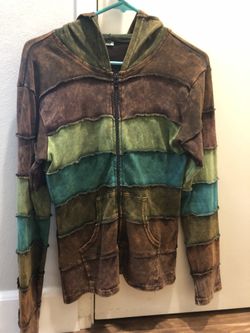 Elf hood jacket from Nepal - small/medium