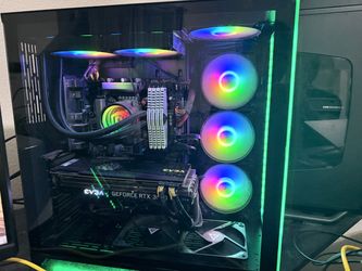 Custom Gaming PC with EVGA GeForce RTX 30 Series