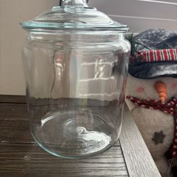 Large Glass Jar With Lid