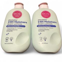 eos Shea Better 24H Moisture Body Lotion - Crème de Pistachio - 16 fl oz