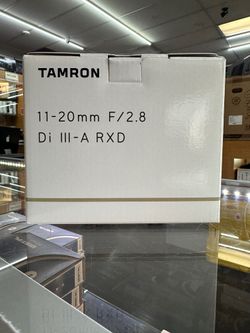 Tamron Lens 11-20mm F2.8 for Sony E-Mount