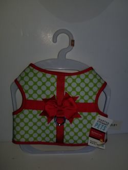 Medium size dog harness Christmas