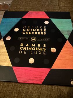 Cardinal Legacy Deluxe Chinese Checkers Board Game