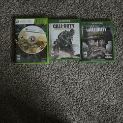 Call of duty games Xbox one and 360